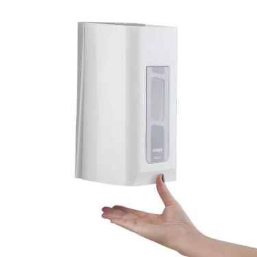 Imagem de Dispenser Para Sabonete Líquido Ou álcool Gel 800ml Com Reservatório - Branco Street - Nobre