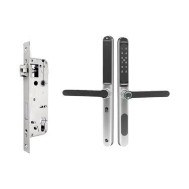 Imagem de Fechadura Inteligente Deslizante Slim À Prova d'Água 2.8CM Com Impress