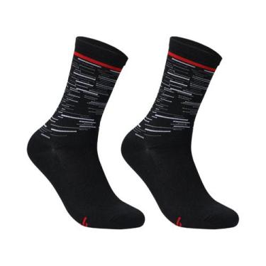 Imagem de Meias Esportivas Unissex Para Atividades Ao Ar Livre Ciclismo Corrida 