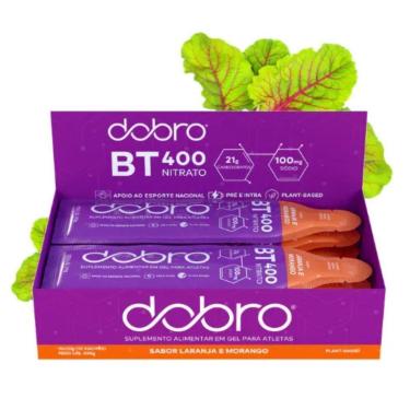 Imagem de BT Nitrato Gel Sabor Laranja e Morango - Dobro 10 Sachês-Unissex