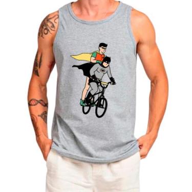 Imagem de Camiseta batman super herói camisa regata masculina lançamento 02 - DE