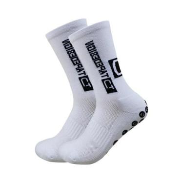 Imagem de Meias Esportivas Antiderrapantes Masculinas Para Futebol E Basquete, C