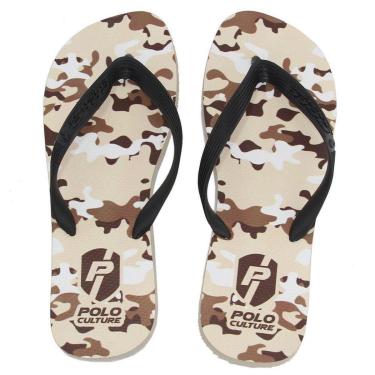 Imagem de Chinelo de Dedo Masculino Militar Borracha Leve Praia-Masculino