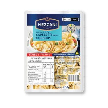 Imagem de Massa Capeletti 4 Queijos Mezzani 400g