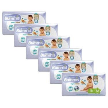 Imagem de Fralda Capricho Bummis 6 Pacotes Tamanho M Com 300 Unidades 