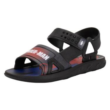 Imagem de Papete infantil marvel challenge grendene kids 23204, Preto, Vermelho,