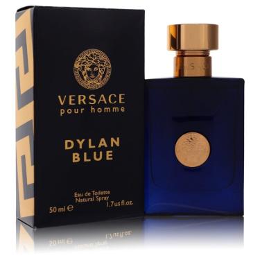 Imagem de Perfume Masculino Pour Homme Dylan Blue Versace 50 ML Eau De Toilette