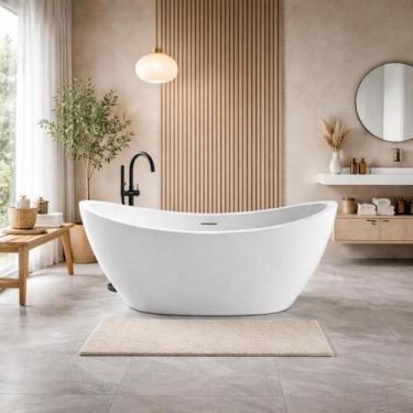 Imagem de Banheira Freestanding Imersão Atenas Branco 1,7m PEX