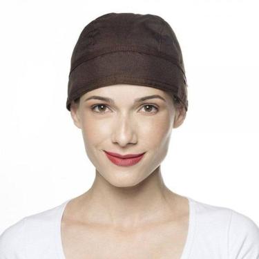 Imagem de Bandana Chef De Cozinha - Marrom - Unisex