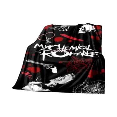 Imagem de Cobertor Infantil Com Estampa Da Banda My Chemical Romance, Para Quart
