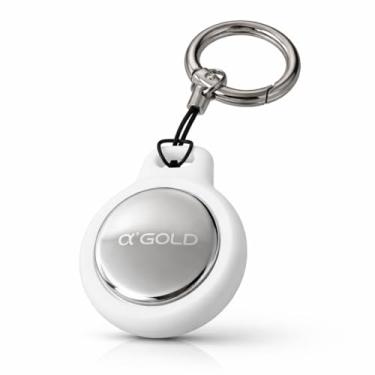 Imagem de Rastreador Air Tag com Alarme de Sonoro Localizador Smart Tag Compatível com Buscar Apple 1 ano de bateria Localizar Pets e Crianças GPS para Chaves Case em Silicone e Chaveiro Incluso