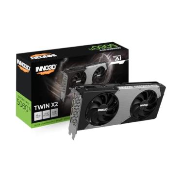 Imagem de INNO3D Placa gráfica NVIDIA GEFORCE RTX 5060 Ti Twin X2 16GB GDDR7 128-bit PCI Express Gen 5 - N506T2-16D7-191073N