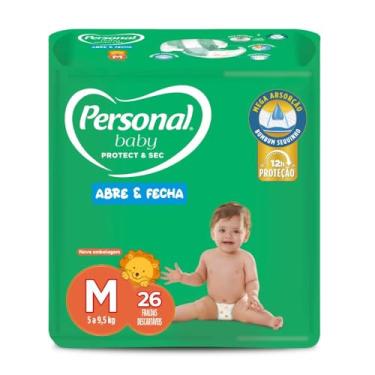 Imagem de Personal Fralda Baby Protect & Sec M Jumbo, 26 unidades