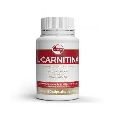 Imagem de L Carnitina Vitafor 120 Cápsulas 530mg