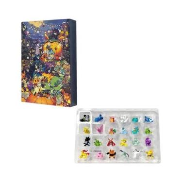 Imagem de 24 Figuras De Ação Pokémon Pikachu Charizard Em Caixa De Calendário De