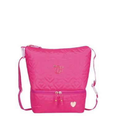 Imagem de Lancheira 2 Compartimentos Capricho Crush Rosa - Sestini, Rosa