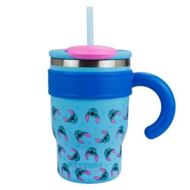 Imagem de Caneca Térmica Azul Stitch 700ml - Disney
