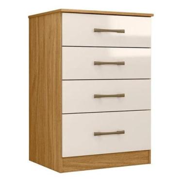 Imagem de Comoda moval ms913 913032 freijo / off white