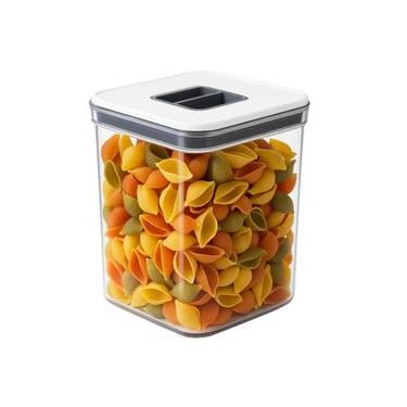 Imagem de Pote Hermético Porta Mantimentos Empilhável Cozinha 3900ml