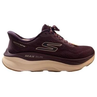 Imagem de Tênis Skechers Max Run Bordo Feminino-Feminino