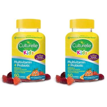 Imagem de Gomas Multivitamínicas com Probiótico Culturelle Kids 120 unidades