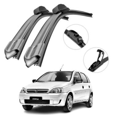 Imagem de Kit Palheta Limpador de Parabrisa Corsa Maxx Premium Joy Dianteiro Che