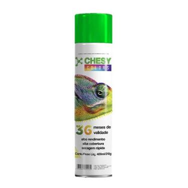 Imagem de Tinta Spray Chesy 400ml  Luminosa -, VERDE