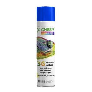 Imagem de Tinta Spray Chesy 400ml  Uso Geral -, AZUL ESCURO