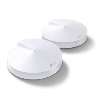 Imagem de Kit Com 2 Roteador TPLink DECO M5 Mesh Archer AC1300 Dual Band 2,4 5GH