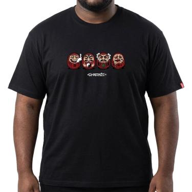 Imagem de Camiseta Chronic Big Daruma Chapado Preto 4405-Masculino