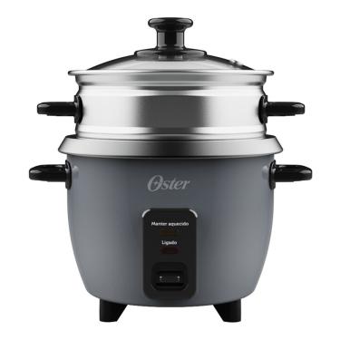 Imagem de Panela Elétrica De Arroz 0,6L Oster Grafite 110V