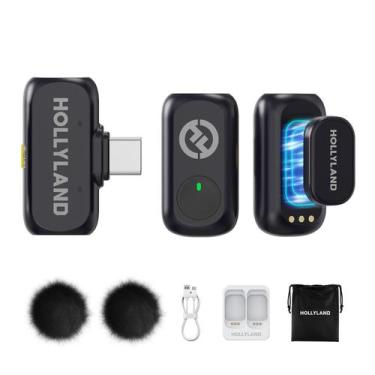 Imagem de Microfone Sem Fio HollyView Lark A1 48kHz com Cancelamento de Ruído