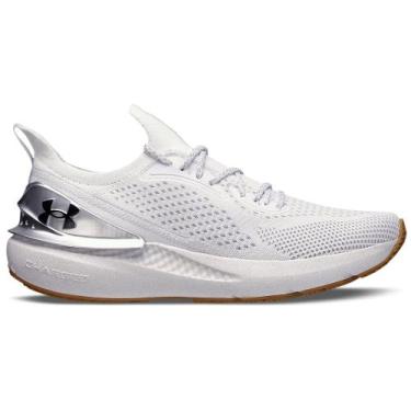 Imagem de Tênis de Corrida Unissex Under Armour Charged Quicker, Branco, 41