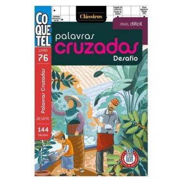 Imagem de Livro Coquetel Palavras Cruzadas Difícil 76 S/P