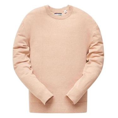 Imagem de Suéter Tricot Reserva Cashmere Masculino Bege, G, Old lace