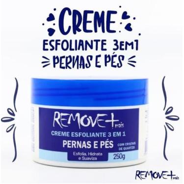 Imagem de Creme Esfoliante 3 Em 1 Pernas E Pés 250g Remove +