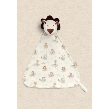 Imagem de Naninha Infantil Estampada Anjos Baby, Branco, U