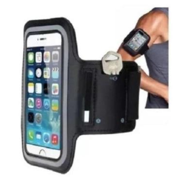 Imagem de Braçadeira Esportiva p/ Smartphone + Porta chave - Armband