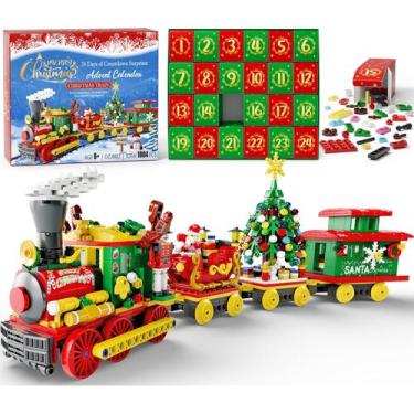 Imagem de Calendário do Advento Partylamb 2024 Christmas Train 1004 unidades