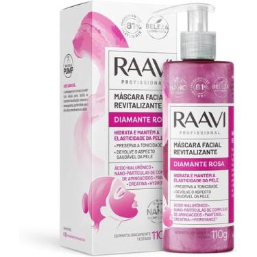 Imagem de Máscara Facial Revitalizante Diamante Rosa (110g) Raavi