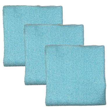 Imagem de Kit 3 Pano Mágico Microfibra Flanela Seco Anti-risco 30x30  - So Produ