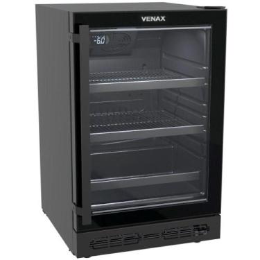 Imagem de Cervejeira Venax de Embutir Top Light In 100 Litros Preto Fosco 220V 2