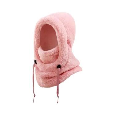 Imagem de Gorro De Inverno Para Crianças Com Máscara De Urso, Quente E Espesso, 