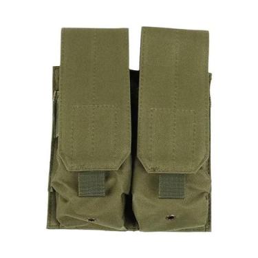 Imagem de Bolsa Tática MOLLE Tripla Dupla Para Carregadores 556 762 M4 AR15 AK47