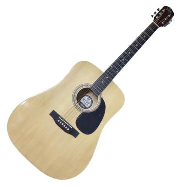 Imagem de Violão Aço Elétrico Folk 41 Myth MT41FSE Brilhante, Natural + Light Co