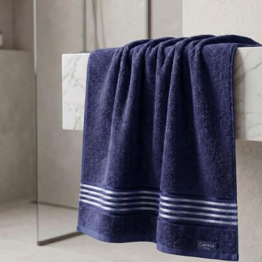 Imagem de Toalha de Rosto Vitta 45x70CM 99% Algodão 340g-m2 Macia e Absorvente Branco Camesa