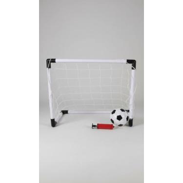 Imagem de Mini Trave de Gol Infantil 2 em 1 com Bola e Bomba - Congratulations S