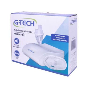 Imagem de Inalador e Nebulizador Compact DC1 G-Tech, Bivolt