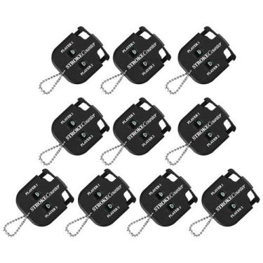 Imagem de Contador de Tacadas de Golfe Huakaile 10 Unidades Preto Portátil
