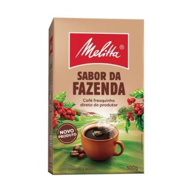 Imagem de Café Melitta Sabor da Fazenda Torrado e Moído Tradicional a Vácuo 500g